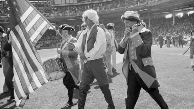 Rudy Schaffer, Paul Richards, Bill Veeck April 9, 1976 Comiskey Park